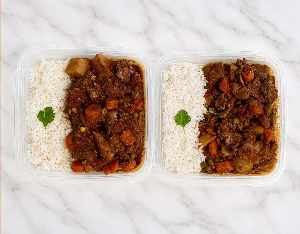 Chef Sarah lamb stew meal prep
