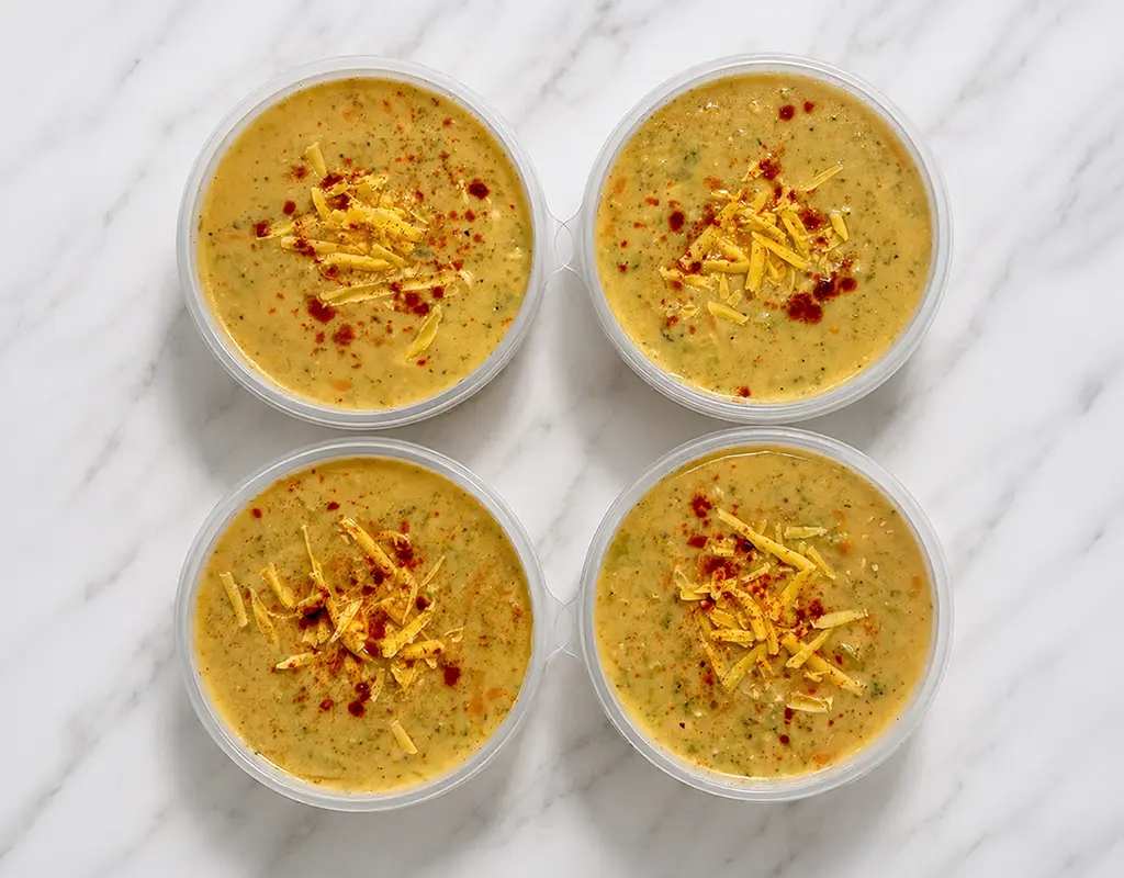 Chef Sarah soups meal prep