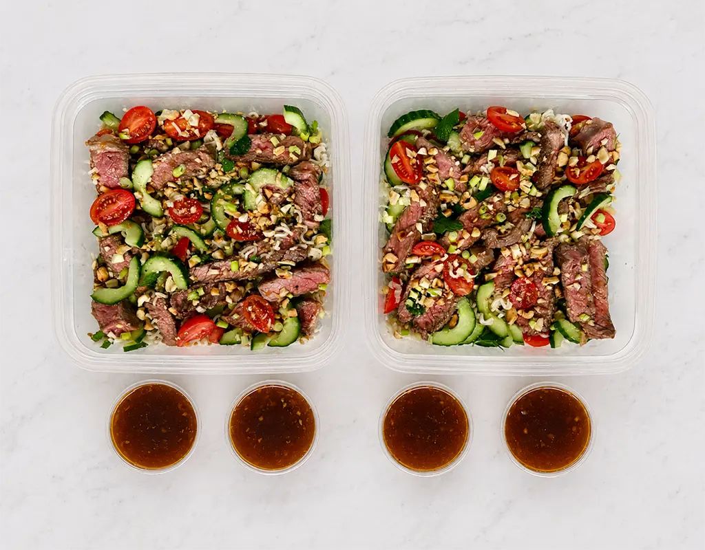 Beef Strip Salad